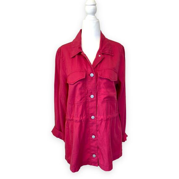 GAP Jackets & Blazers - GAP Pink Anorak Jacket Size M